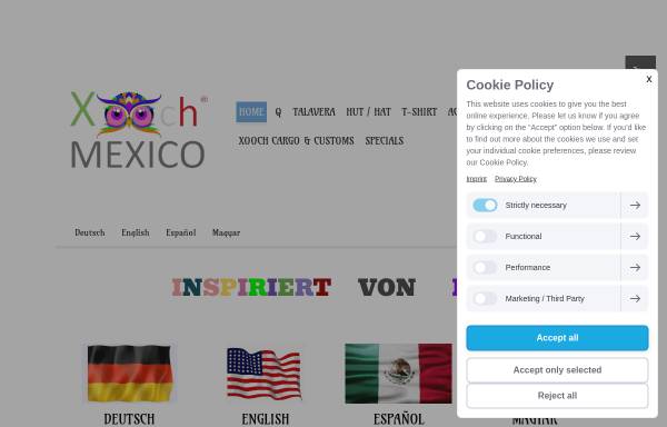 Vorschau von www.xooch.de, XOOCH MEXICO