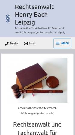 Rechtsanwalt Henry Bach