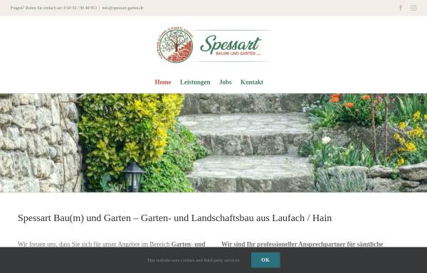 Vorschau von spessart-garten.de, Spessart Bau(m) und Garten GmbH