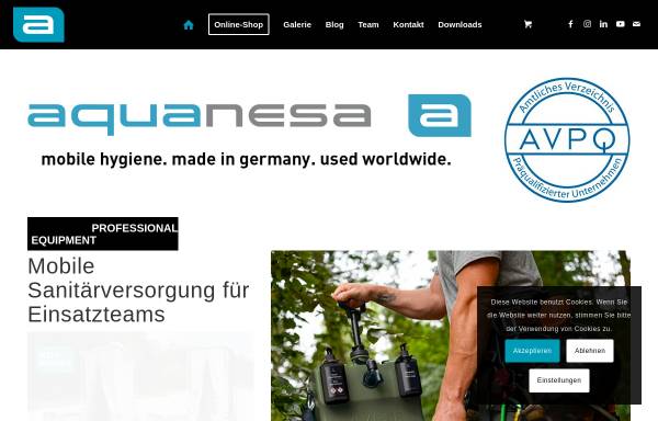 Vorschau von www.lavese.de, aquanesa solution GmbH