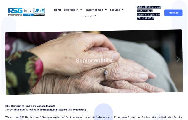 Vorschau von www.rsg-service.de, RSG Service