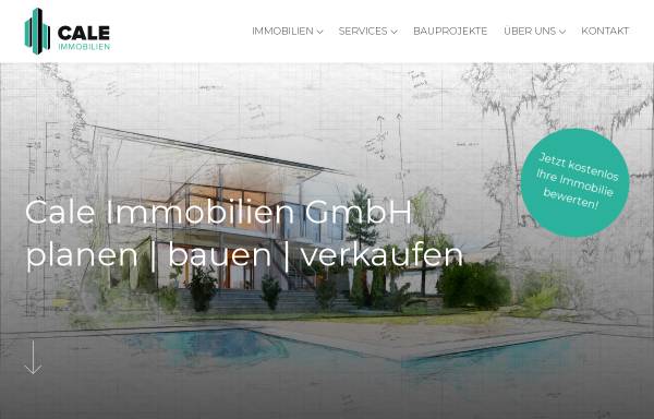 Vorschau von cale-immobilien.ch, Cale Immobilien GmbH