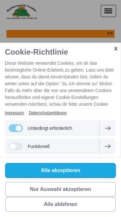 Vorschau der mobilen Webseite www.dachboxverleih-trenkler.de, Dachboxverleih Trenkler