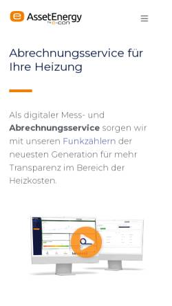 Vorschau der mobilen Webseite assetenergy.de, AssetEnergy