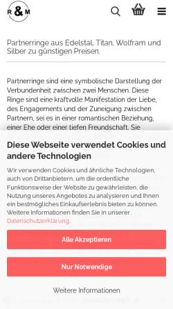 Vorschau der mobilen Webseite costina-schmuck.de, Costina UG