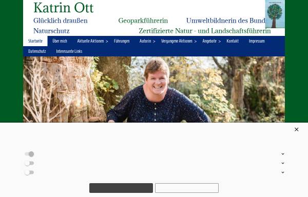 Vorschau von www.katrin-ott.de, Katrin Ott - glücklich draußen