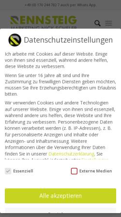 Vorschau der mobilen Webseite rennsteigmarketing.de, Rennsteig Marketing