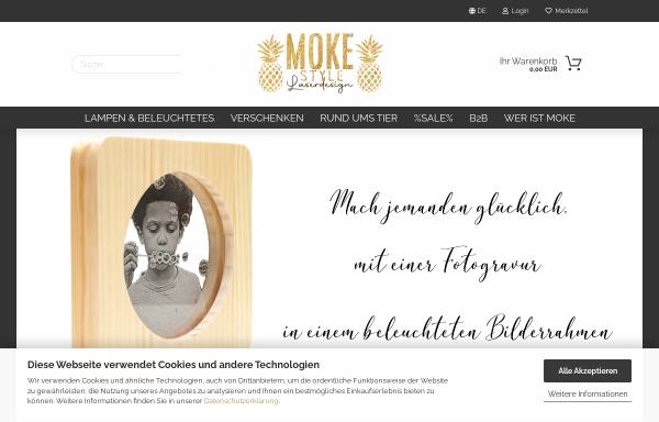 Vorschau von www.moke-style.de, MOKE Style Laserdesign