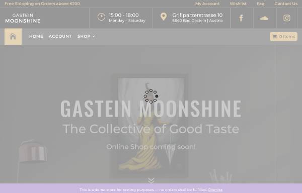 Vorschau von www.gasteinmoonshine.com, Gastein Moonshine