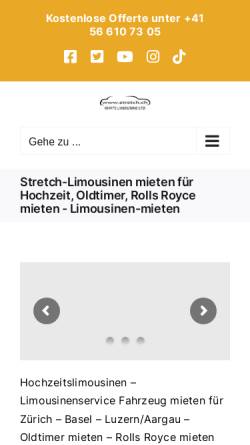 Vorschau der mobilen Webseite www.stretch.ch, Kitzka, André W.