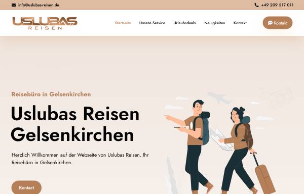 Vorschau von uslubas-reisen.de, Uslubas Reisen