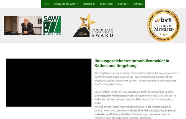 Vorschau von www.saw.immo, SAW Immobilien Oliver Schwerdtfeger