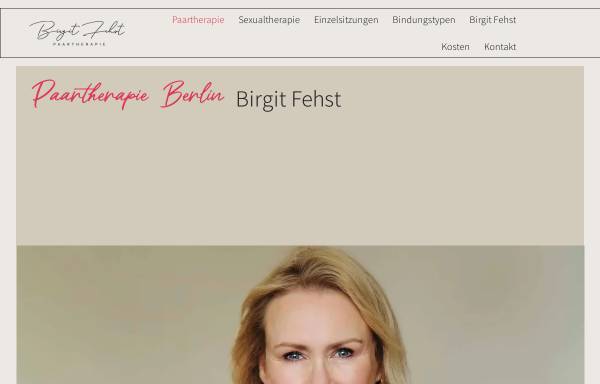 Paartherapeutin Birgit Fehst