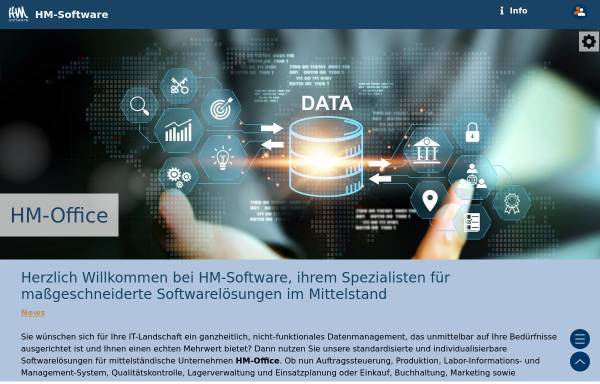 Vorschau von www.hm-software.de, HM-Software