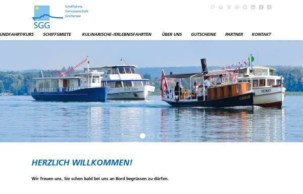 Vorschau von www.sgg-greifensee.ch, Schifffahrtsgenossenschaft Greifensee