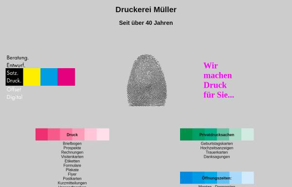 Vorschau von mueller-druck.net, Druckerei Andreas Müller