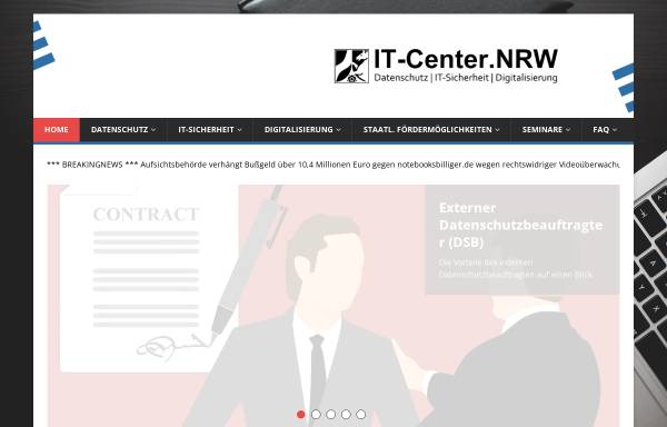 Vorschau von www.it-center.nrw, IT-Center.NRW GmbH