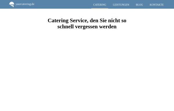 Vorschau von your-catering.de, Catering Partyservice 