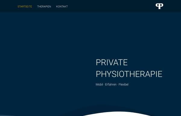 Vorschau von private-physiotherapie.eu, Mobile Healthcare UG