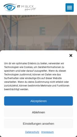 Vorschau der mobilen Webseite www.dpm-ident.de, dpm Barcode und RFID GmbH & Co. KG