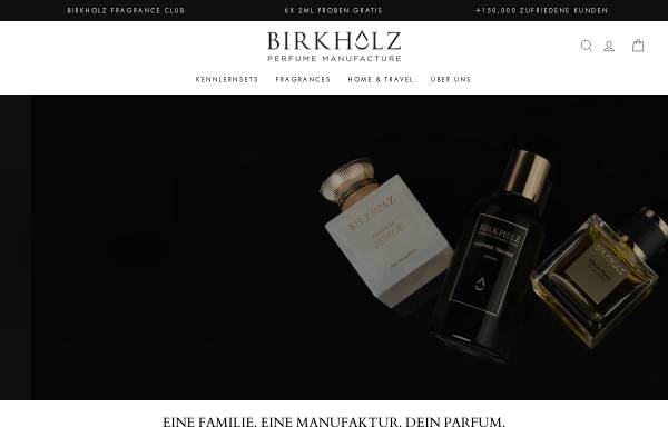Vorschau von www.birkholz-perfumes.com, Birkholz International GmbH