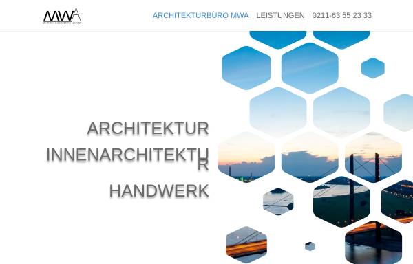 Vorschau von www.m-wienhold.de, Architekturbüro MWA