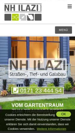 Vorschau der mobilen Webseite nh-ilazi.de, NH ILAZI