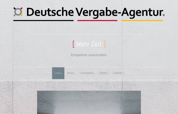 Vorschau von deutsche-vergabeagentur.de, Deutsche Vergabe-Agentur GmbH