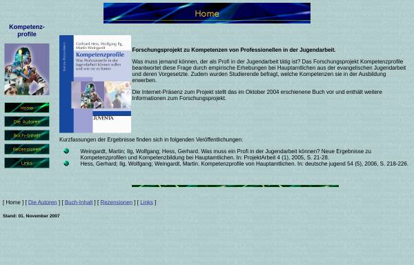Vorschau von www.kompetenz-profile.de, Kompetenzprofile