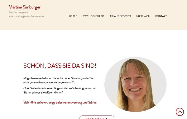 Psychotherapie Martina Simbürger