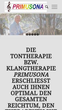 PRIMUSONA Tontherapie
