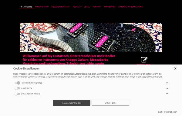 Vorschau von www.my-guitartech.de, Lewinski Musikerservice