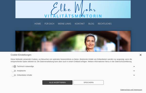 Vorschau von www.elkemohr.de, Gesundheitsberatung Elke Mohr
