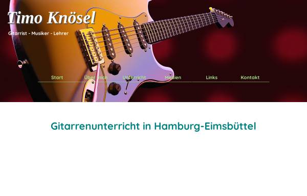 Vorschau von www.knolli-online.de, Gitarrenunterricht Timo Knösel