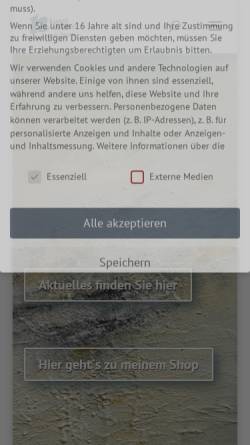 Vorschau der mobilen Webseite www.kunstreiche.de, kunstreiche