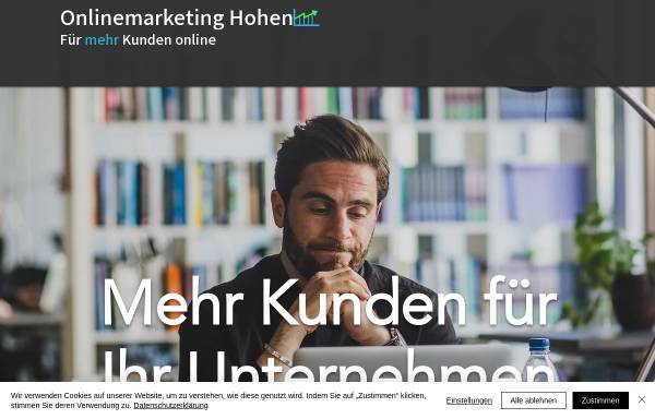 Vorschau von www.onlinemarketing-hohen.de, Onlinemarketing Hohen