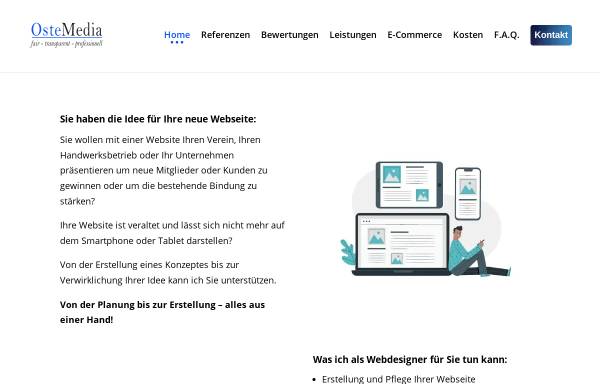 Vorschau von webdesign-hechthausen.de, Webdesign Hechthausen
