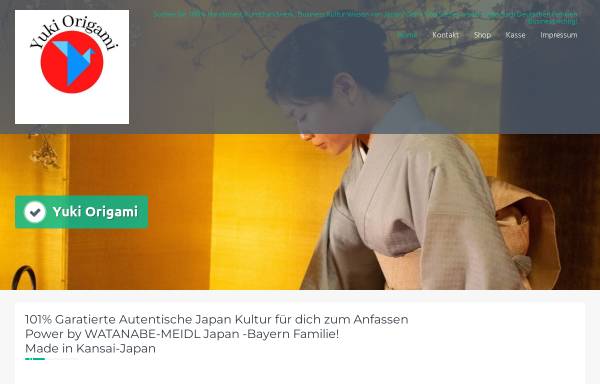 Vorschau von yukiorigami.de, Yuki Origami Schmuck-Kultur-Business