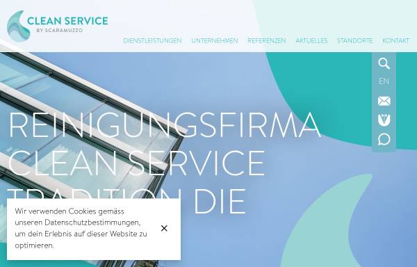 Vorschau von clean-service.ch, Reinigungsfirma Clean Service Scaramuzzo AG