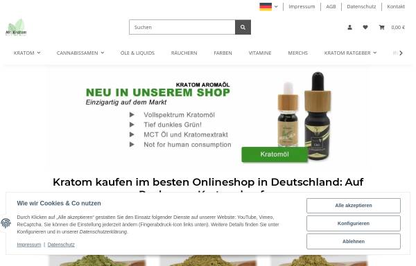 Mr. Kratom - Bestes Kratom kaufen in Deutschland