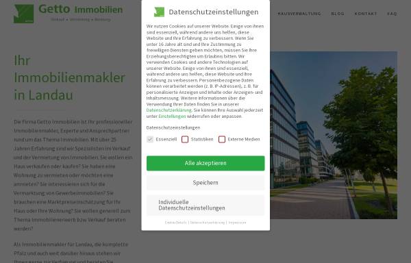 Vorschau von www.getto24.de, Getto Immobilien GmbH