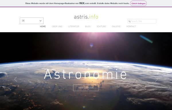 Vorschau von www.astris.de, Astris