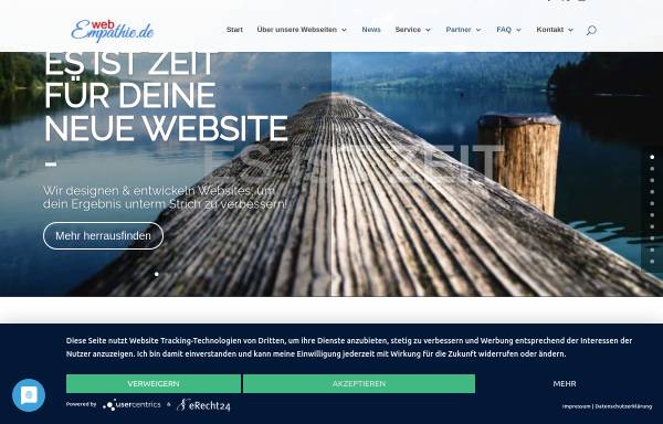 Vorschau von webempathie.de, webempathie – Webdesign by Dirk Müller