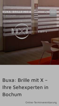 Vorschau der mobilen Webseite buxa.de, Buxa