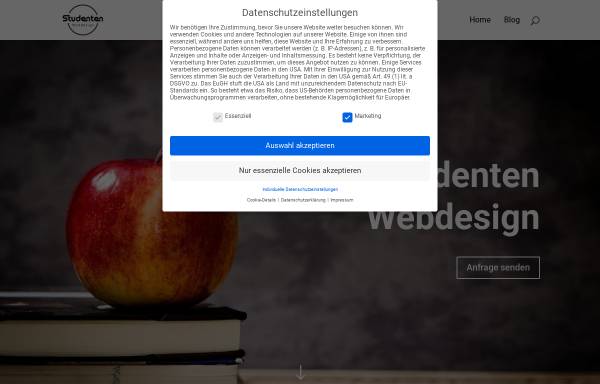 Vorschau von studentenwebdesign.de, Studenten Webdesign