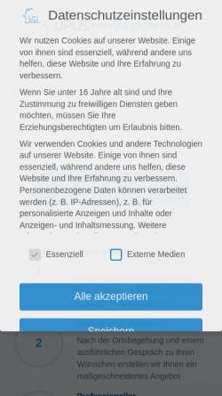 Vorschau der mobilen Webseite www.opus-reinigungsservice.de, OPUS Reinigungsservice