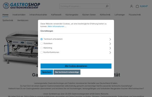 Vorschau von gastroshop.de, Gastroshop - Wladimir Ocen