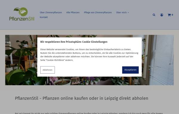 Vorschau von www.pflanzenstil.de, PflanzenStil