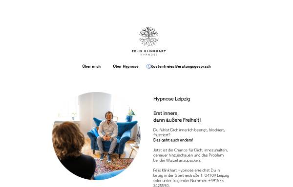 Vorschau von www.hypnose-felixklinkhart.de, Felix Klinkhart