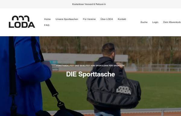 Vorschau von lodasports.de, LODA sports